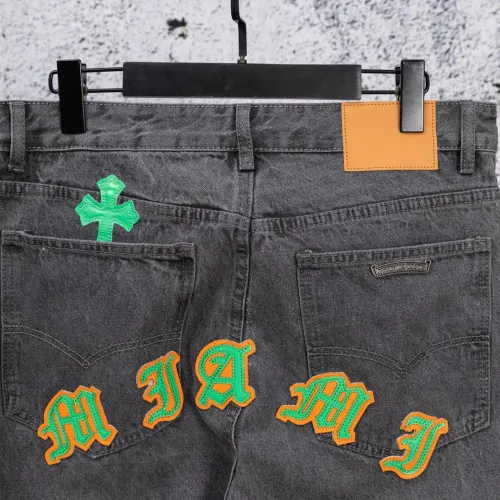 Cheap Chrome Hearts Jeans For Men #1412463 Replica Wholesale [$64.00 USD] [ITEM#1412463] on Replica Chrome Hearts Jeans