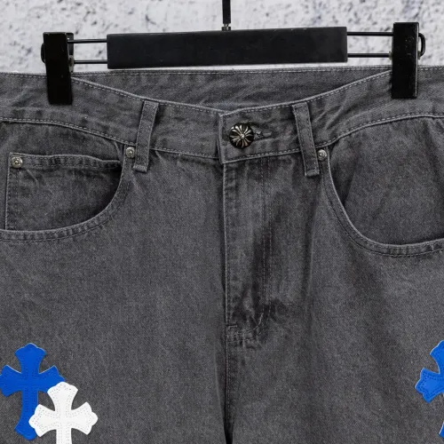 Cheap Chrome Hearts Jeans For Men #1412466 Replica Wholesale [$64.00 USD] [ITEM#1412466] on Replica Chrome Hearts Jeans