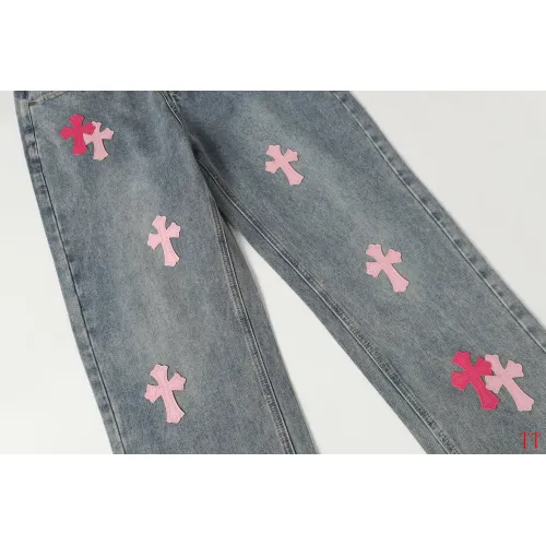 Cheap Chrome Hearts Jeans For Men #1412467 Replica Wholesale [$60.00 USD] [ITEM#1412467] on Replica Chrome Hearts Jeans