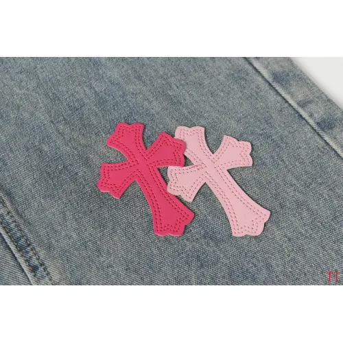 Cheap Chrome Hearts Jeans For Men #1412467 Replica Wholesale [$60.00 USD] [ITEM#1412467] on Replica Chrome Hearts Jeans