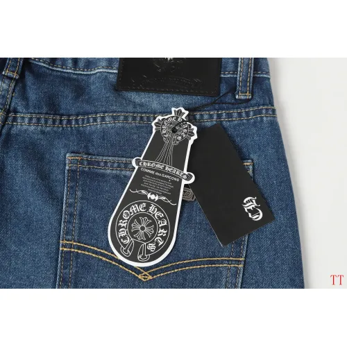 Cheap Chrome Hearts Jeans For Men #1412474 Replica Wholesale [$60.00 USD] [ITEM#1412474] on Replica Chrome Hearts Jeans