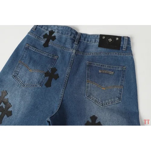 Cheap Chrome Hearts Jeans For Men #1412475 Replica Wholesale [$60.00 USD] [ITEM#1412475] on Replica Chrome Hearts Jeans