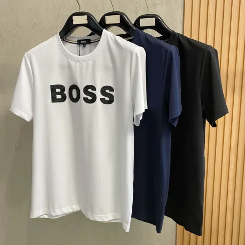 Cheap Boss T-Shirts Short Sleeved For Men #1412485 Replica Wholesale [$76.00 USD] [ITEM#1412485] on Replica Boss T-Shirts