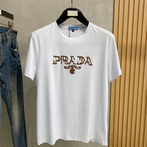Prada T-Shirts Short Sleeved For Men #1412486