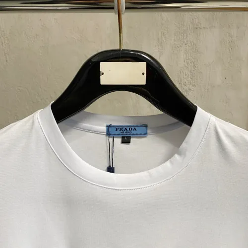 Cheap Prada T-Shirts Short Sleeved For Men #1412486 Replica Wholesale [$76.00 USD] [ITEM#1412486] on Replica Prada T-Shirts
