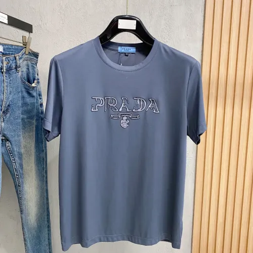Prada T-Shirts Short Sleeved For Men #1412488