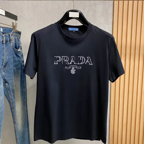 Prada T-Shirts Short Sleeved For Men #1412489