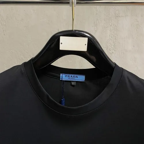 Cheap Prada T-Shirts Short Sleeved For Men #1412489 Replica Wholesale [$76.00 USD] [ITEM#1412489] on Replica Prada T-Shirts