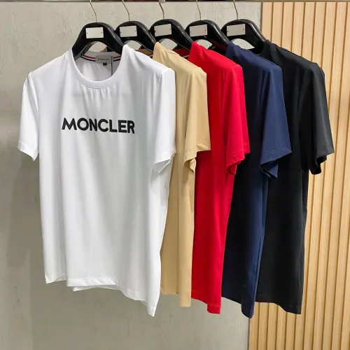 Cheap Moncler T-Shirts Short Sleeved For Men #1412506 Replica Wholesale [$76.00 USD] [ITEM#1412506] on Replica Moncler T-Shirts