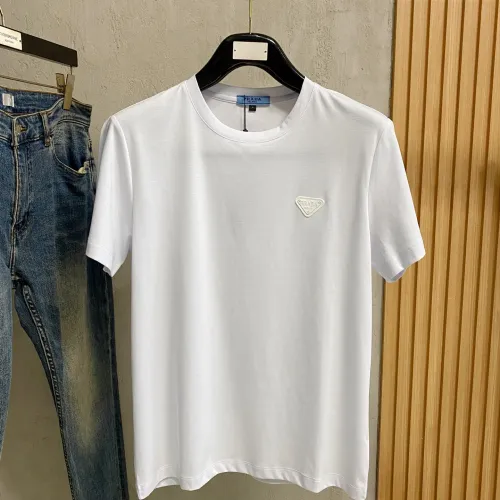 Prada T-Shirts Short Sleeved For Men #1412508