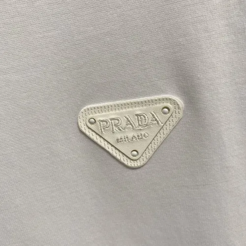 Cheap Prada T-Shirts Short Sleeved For Men #1412508 Replica Wholesale [$76.00 USD] [ITEM#1412508] on Replica Prada T-Shirts