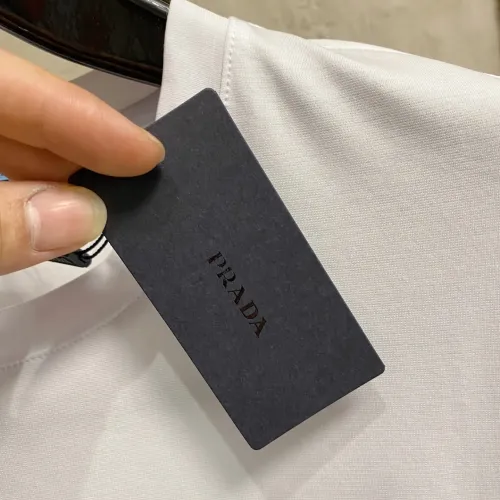 Cheap Prada T-Shirts Short Sleeved For Men #1412508 Replica Wholesale [$76.00 USD] [ITEM#1412508] on Replica Prada T-Shirts