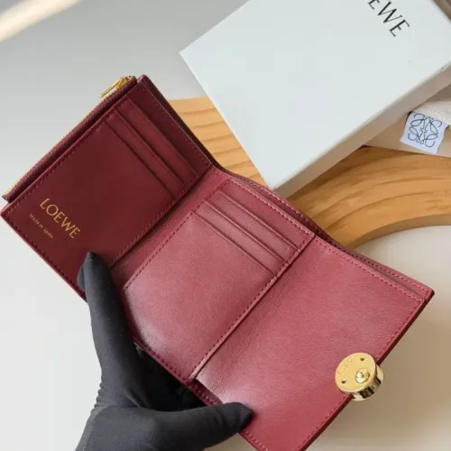 Cheap LOEWE Wallet For Women #1412550 Replica Wholesale [$56.00 USD] [ITEM#1412550] on Replica LOEWE Wallet