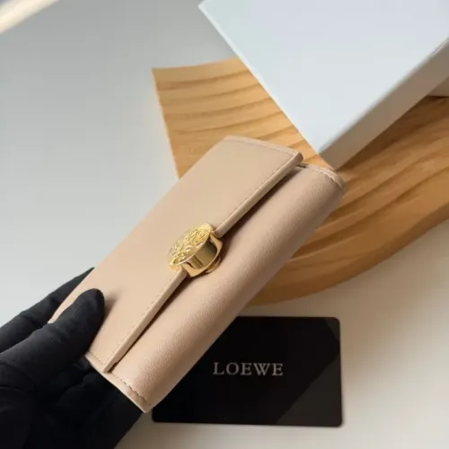 Cheap LOEWE Wallet For Women #1412551 Replica Wholesale [$56.00 USD] [ITEM#1412551] on Replica LOEWE Wallet