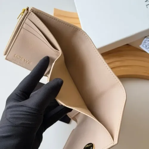Cheap LOEWE Wallet For Women #1412551 Replica Wholesale [$56.00 USD] [ITEM#1412551] on Replica LOEWE Wallet