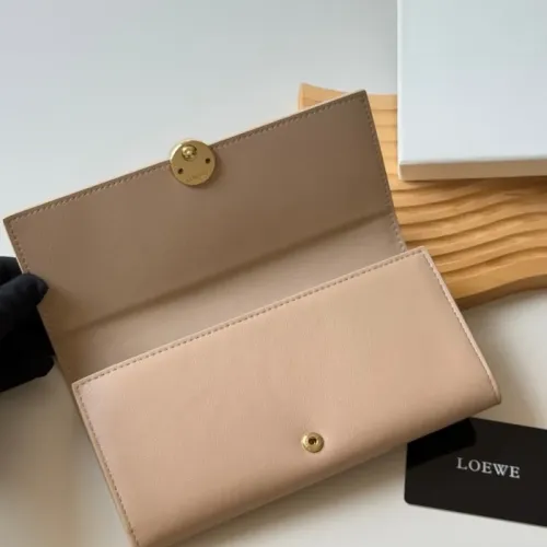 Cheap LOEWE Long Wallet For Women #1412561 Replica Wholesale [$60.00 USD] [ITEM#1412561] on Replica LOEWE Wallet