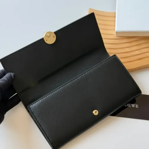 Cheap LOEWE Long Wallet For Women #1412562 Replica Wholesale [$60.00 USD] [ITEM#1412562] on Replica LOEWE Wallet