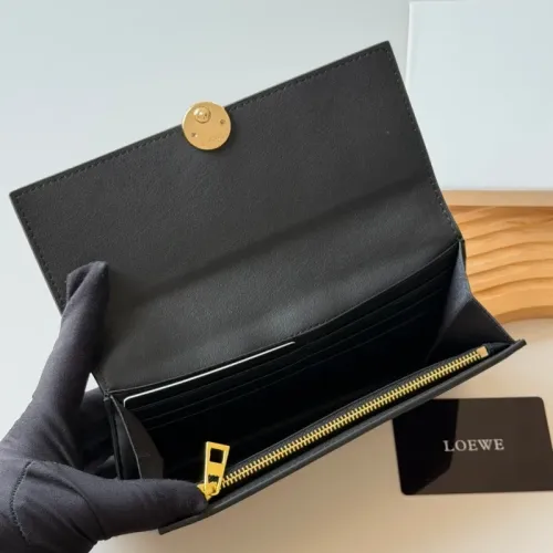 Cheap LOEWE Long Wallet For Women #1412562 Replica Wholesale [$60.00 USD] [ITEM#1412562] on Replica LOEWE Wallet