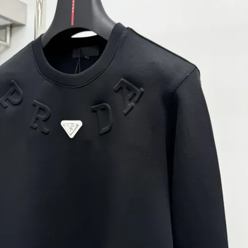Cheap Prada Hoodies Long Sleeved For Men #1412582 Replica Wholesale [$82.00 USD] [ITEM#1412582] on Replica Prada Hoodies
