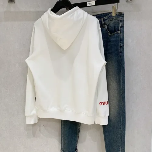 Cheap MIU MIU Hoodies Long Sleeved For Men #1412655 Replica Wholesale [$82.00 USD] [ITEM#1412655] on Replica MIU MIU Hoodies