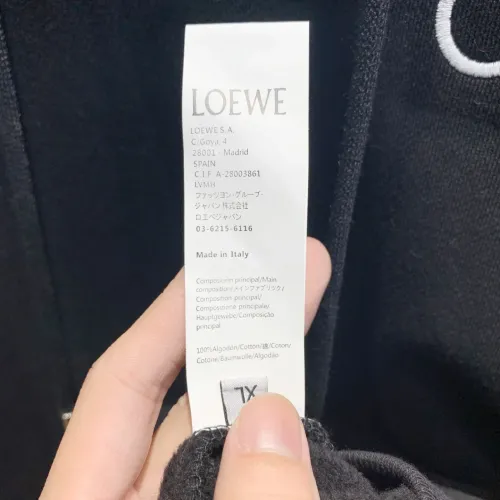 Cheap LOEWE Hoodies Long Sleeved For Men #1412659 Replica Wholesale [$85.00 USD] [ITEM#1412659] on Replica LOEWE Hoodies