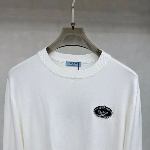 Cheap Prada Sweaters Long Sleeved For Unisex #1412691 Replica Wholesale [$42.00 USD] [ITEM#1412691] on Replica Prada Sweaters