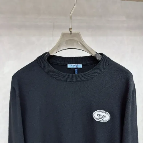 Cheap Prada Sweaters Long Sleeved For Unisex #1412692 Replica Wholesale [$42.00 USD] [ITEM#1412692] on Replica Prada Sweaters