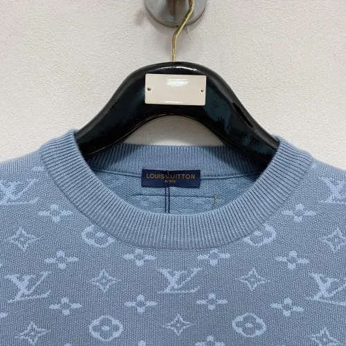 Cheap Louis Vuitton LV Sweaters Long Sleeved For Men #1412710 Replica Wholesale [$85.00 USD] [ITEM#1412710] on Replica Louis Vuitton LV Sweaters