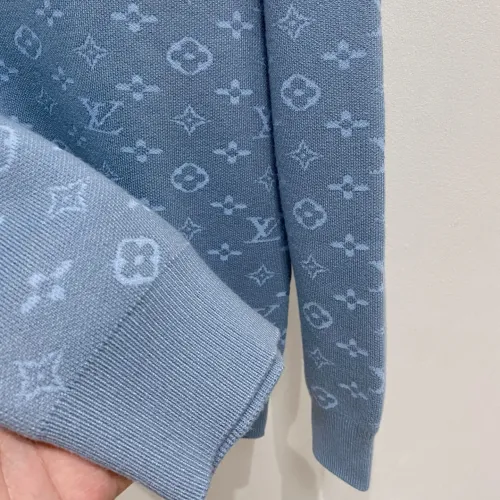 Cheap Louis Vuitton LV Sweaters Long Sleeved For Men #1412710 Replica Wholesale [$85.00 USD] [ITEM#1412710] on Replica Louis Vuitton LV Sweaters