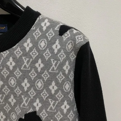 Cheap Louis Vuitton LV Sweaters Long Sleeved For Men #1412711 Replica Wholesale [$85.00 USD] [ITEM#1412711] on Replica Louis Vuitton LV Sweaters