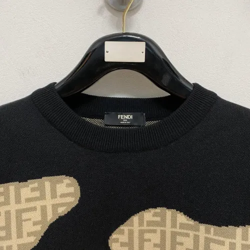 Cheap Fendi Sweaters Long Sleeved For Men #1412712 Replica Wholesale [$85.00 USD] [ITEM#1412712] on Replica Fendi Sweaters