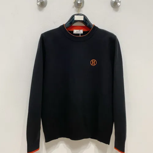 Cheap Hermes Sweaters Long Sleeved For Men #1412715 Replica Wholesale [$85.00 USD] [ITEM#1412715] on Replica Hermes Sweaters
