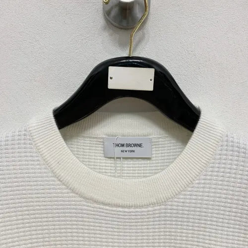 Cheap Thom Browne TB Sweaters Long Sleeved For Men #1412754 Replica Wholesale [$85.00 USD] [ITEM#1412754] on Replica Thom Browne TB Sweaters