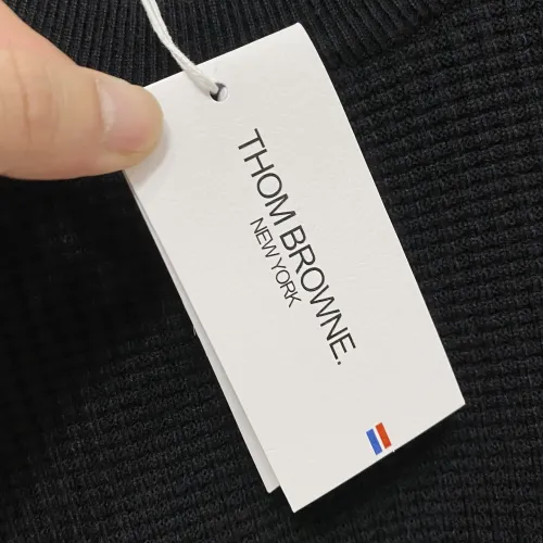 Cheap Thom Browne TB Sweaters Long Sleeved For Men #1412756 Replica Wholesale [$85.00 USD] [ITEM#1412756] on Replica Thom Browne TB Sweaters