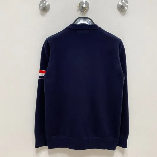 Cheap Thom Browne TB Sweaters Long Sleeved For Men #1412758 Replica Wholesale [$85.00 USD] [ITEM#1412758] on Replica Thom Browne TB Sweaters