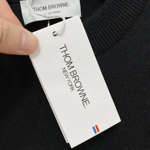 Cheap Thom Browne TB Sweaters Long Sleeved For Men #1412759 Replica Wholesale [$85.00 USD] [ITEM#1412759] on Replica Thom Browne TB Sweaters