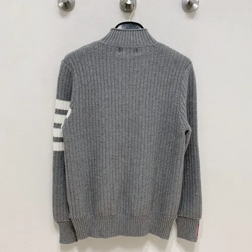 Cheap Thom Browne TB Sweaters Long Sleeved For Men #1412765 Replica Wholesale [$92.00 USD] [ITEM#1412765] on Replica Thom Browne TB Sweaters