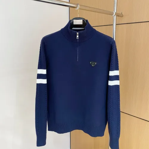 Prada Sweaters Long Sleeved For Men #1412770