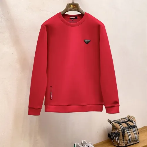 Prada Hoodies Long Sleeved For Men #1412817