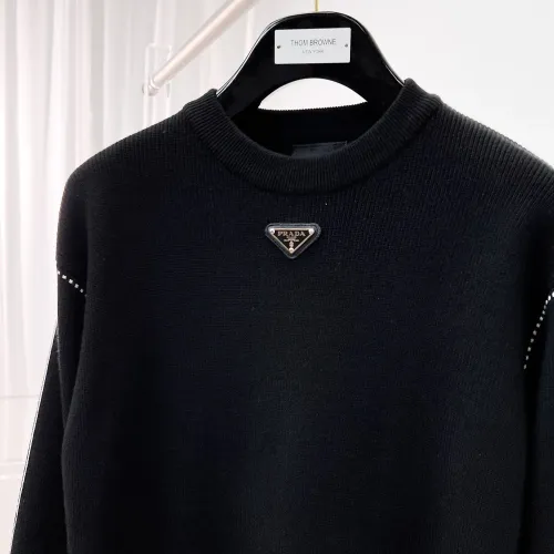 Cheap Prada Sweaters Long Sleeved For Men #1412832 Replica Wholesale [$76.00 USD] [ITEM#1412832] on Replica Prada Sweaters