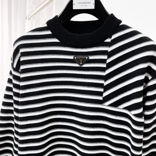 Cheap Prada Sweaters Long Sleeved For Men #1412836 Replica Wholesale [$76.00 USD] [ITEM#1412836] on Replica Prada Sweaters