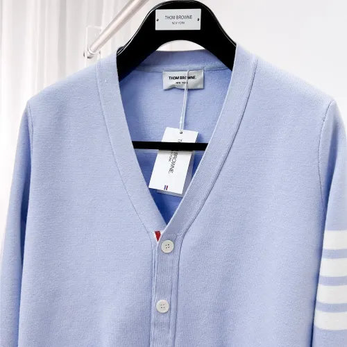 Cheap Thom Browne TB Sweaters Long Sleeved For Men #1412840 Replica Wholesale [$72.00 USD] [ITEM#1412840] on Replica Thom Browne TB Sweaters