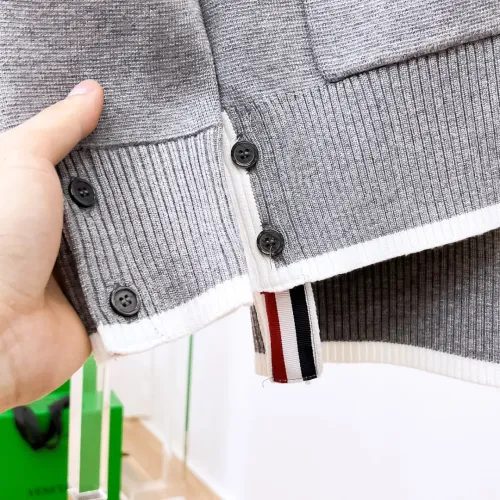 Cheap Thom Browne TB Sweaters Long Sleeved For Men #1412844 Replica Wholesale [$98.00 USD] [ITEM#1412844] on Replica Thom Browne TB Sweaters