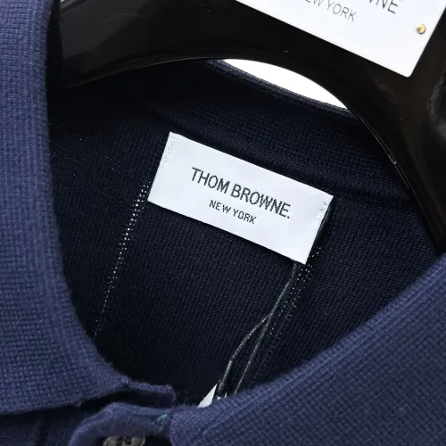 Cheap Thom Browne TB Sweaters Long Sleeved For Men #1412851 Replica Wholesale [$85.00 USD] [ITEM#1412851] on Replica Thom Browne TB Sweaters
