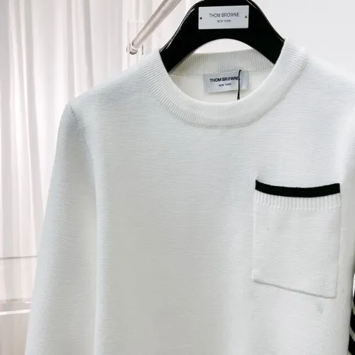 Cheap Thom Browne TB Sweaters Long Sleeved For Men #1412854 Replica Wholesale [$85.00 USD] [ITEM#1412854] on Replica Thom Browne TB Sweaters