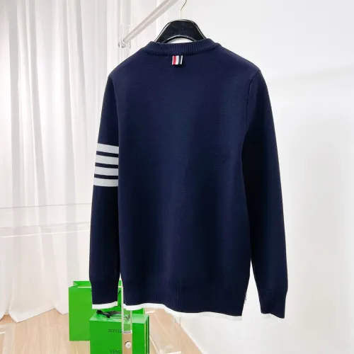Cheap Thom Browne TB Sweaters Long Sleeved For Men #1412856 Replica Wholesale [$85.00 USD] [ITEM#1412856] on Replica Thom Browne TB Sweaters