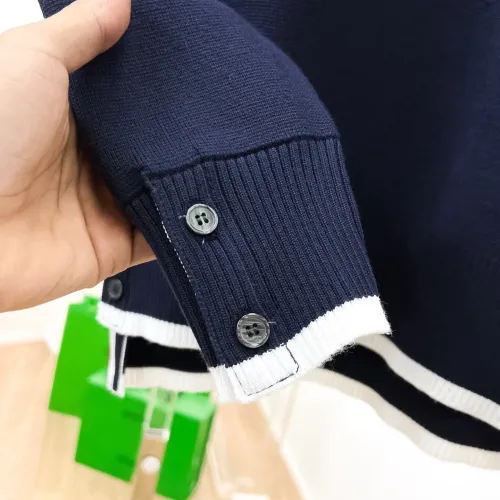 Cheap Thom Browne TB Sweaters Long Sleeved For Men #1412856 Replica Wholesale [$85.00 USD] [ITEM#1412856] on Replica Thom Browne TB Sweaters