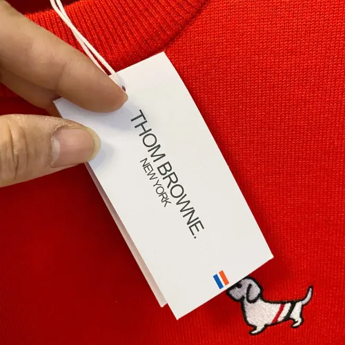 Cheap Thom Browne TB Sweaters Long Sleeved For Men #1412859 Replica Wholesale [$85.00 USD] [ITEM#1412859] on Replica Thom Browne TB Sweaters