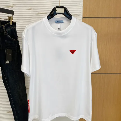 Prada T-Shirts Short Sleeved For Unisex #1412879