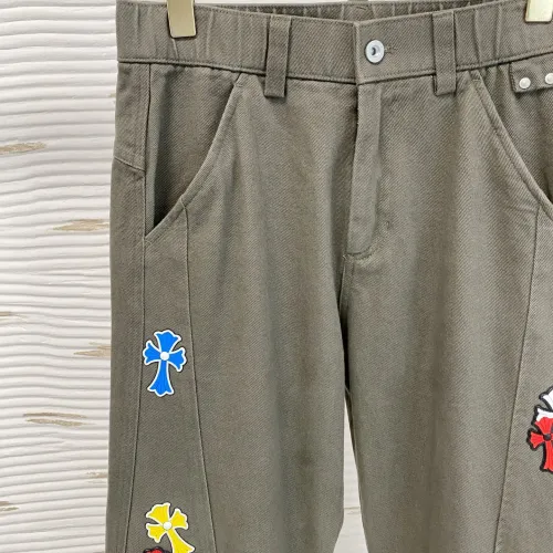 Cheap Chrome Hearts Pants For Men #1412887 Replica Wholesale [$98.00 USD] [ITEM#1412887] on Replica Chrome Hearts Pants